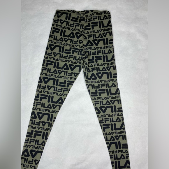 FILA Kaylee Tight Leggings in Green XS - Picture 3 of 3